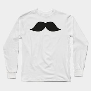 Mustache Long Sleeve T-Shirt